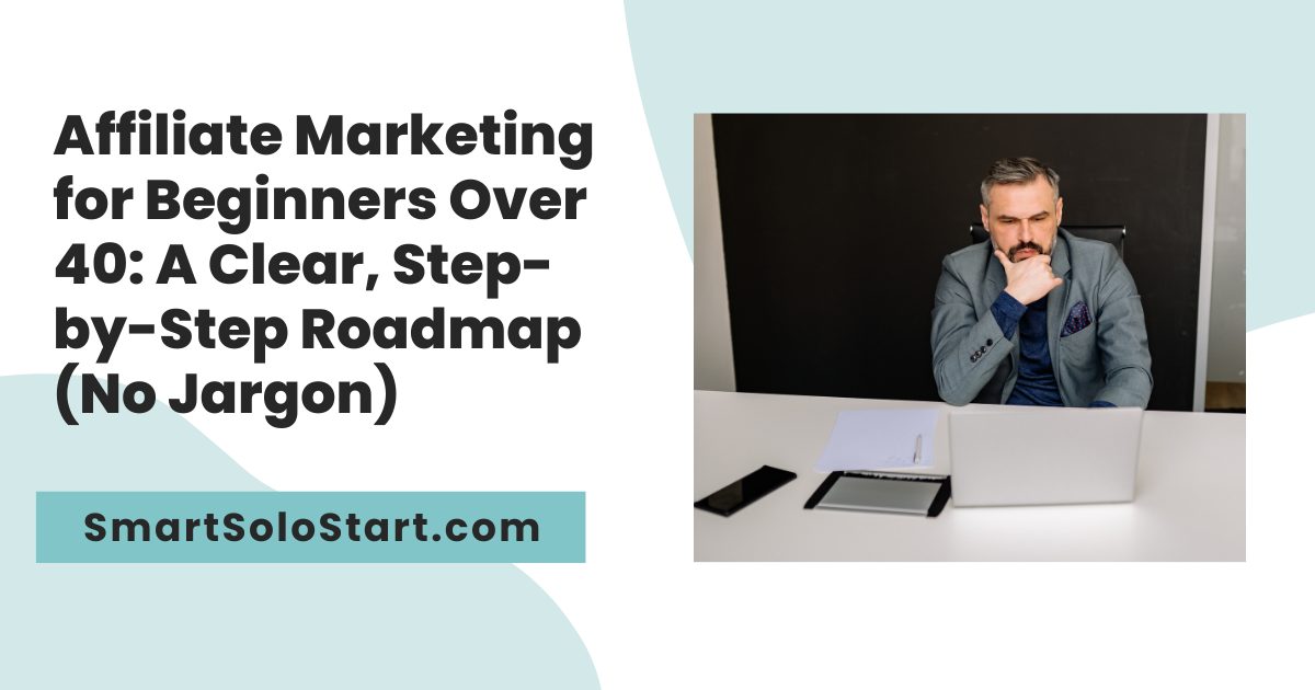 Affiliate Marketing for Beginners Over 40: A Clear, Step-by-Step Roadmap (No Jargon)