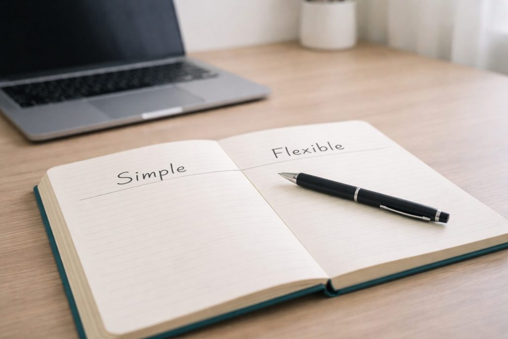 Simple vs Flexible - An easy way to decide