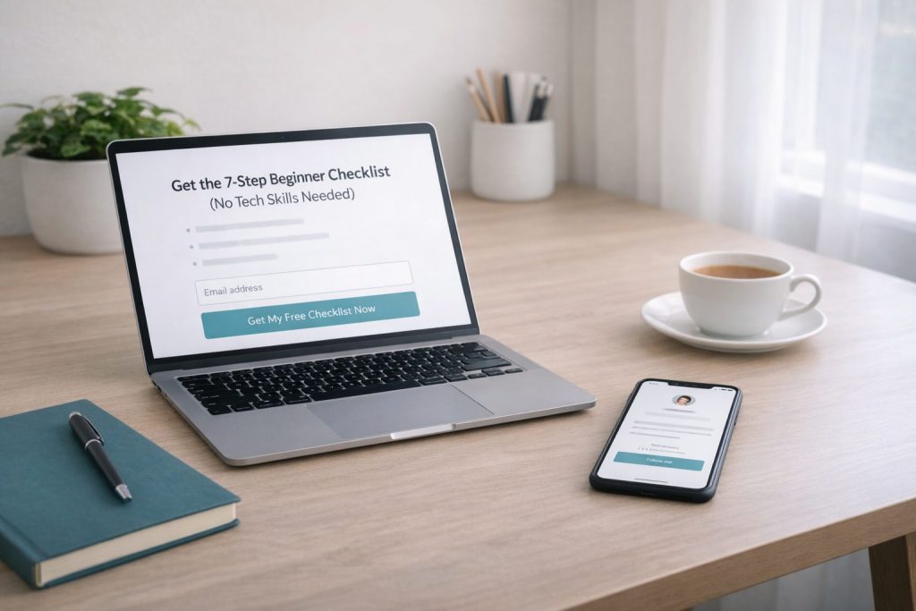 Simple email signup form