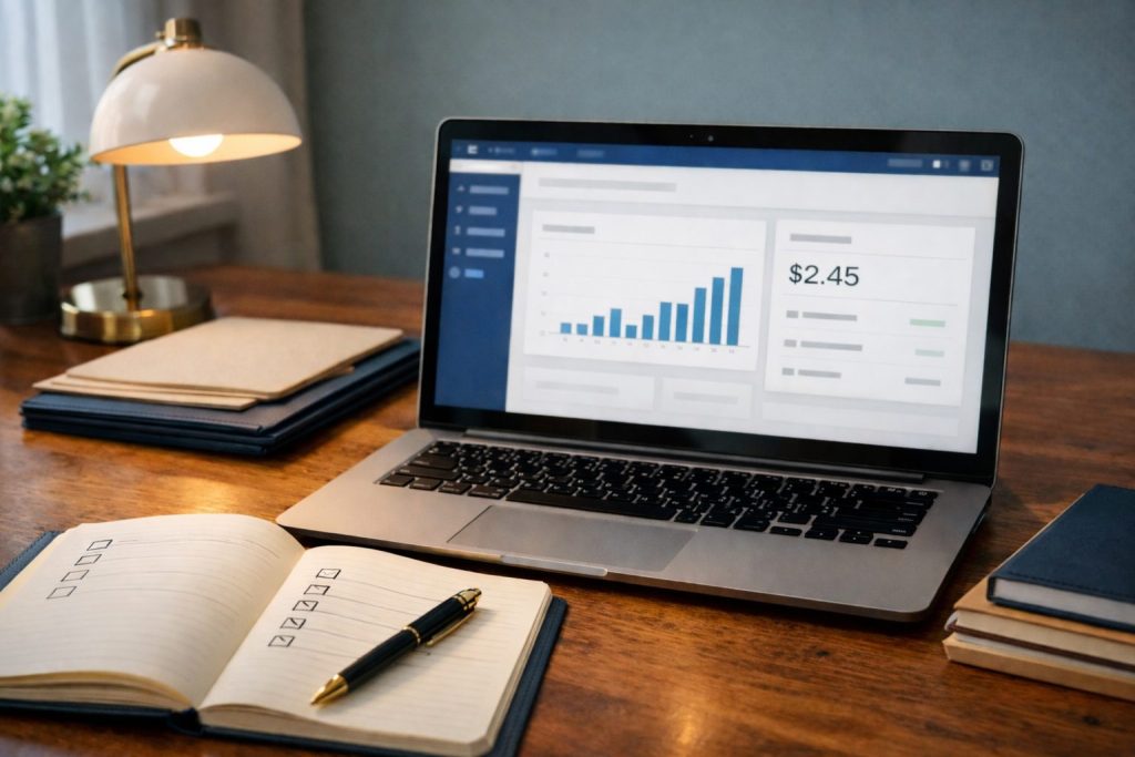 My first tiny affiliate commission of $2.45!