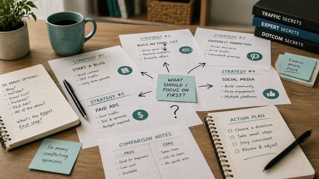 More options. Less action.