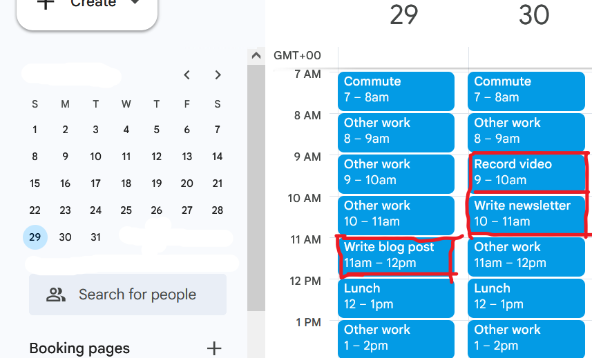 Actual time available for online business